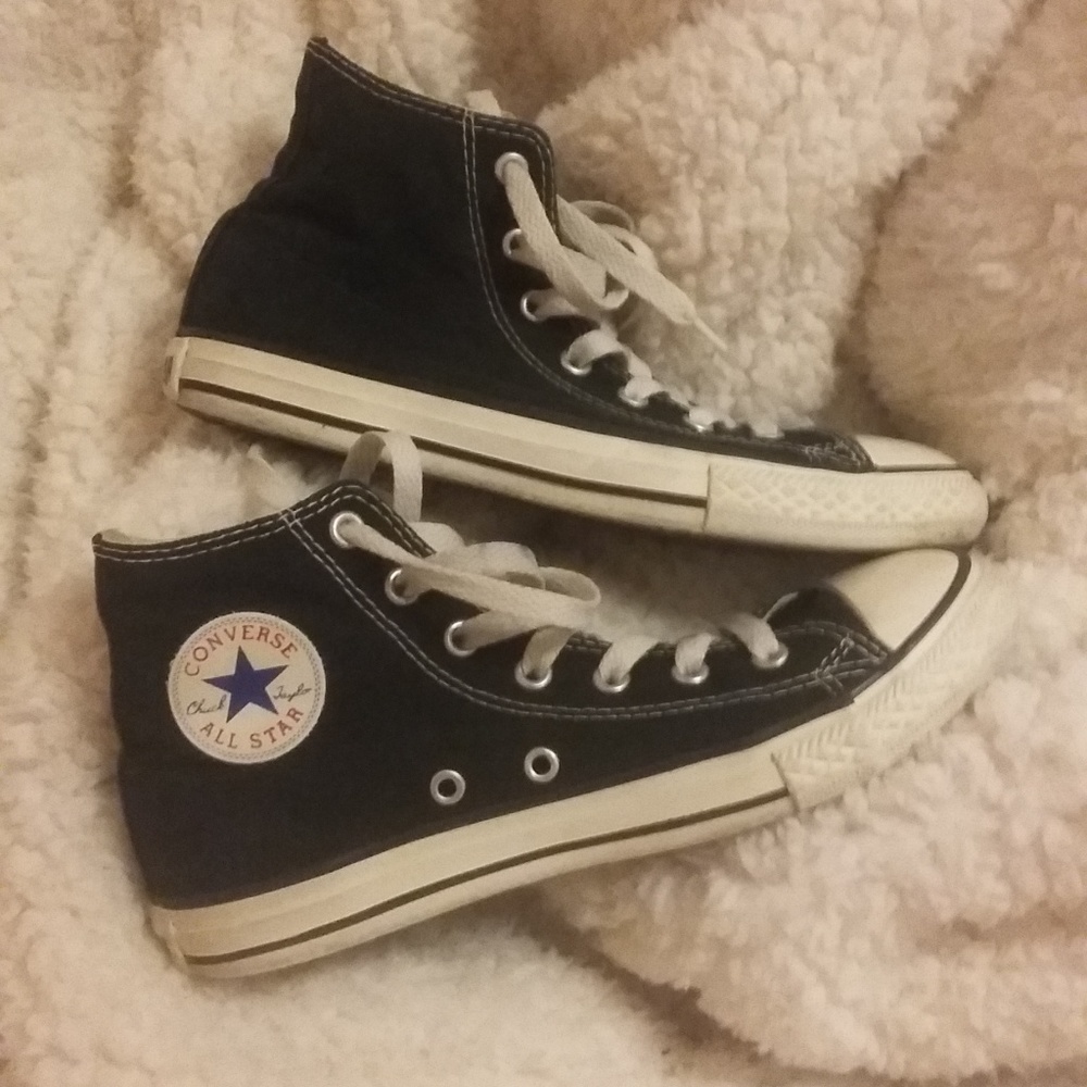Black High-Top Converse